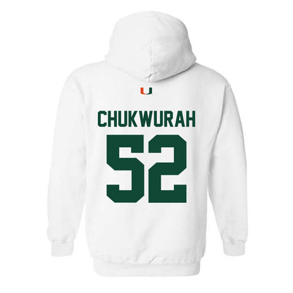 Miami - NCAA Football : Isaac Chukwurah - Classic Shersey Hooded Sweatshirt-1