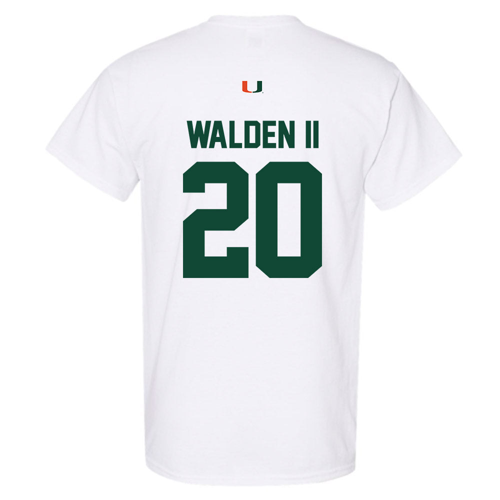 Miami - NCAA Football : Terrell Walden II - Classic Shersey T-Shirt-1