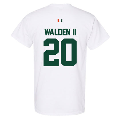 Miami - NCAA Football : Terrell Walden II - Classic Shersey T-Shirt-1