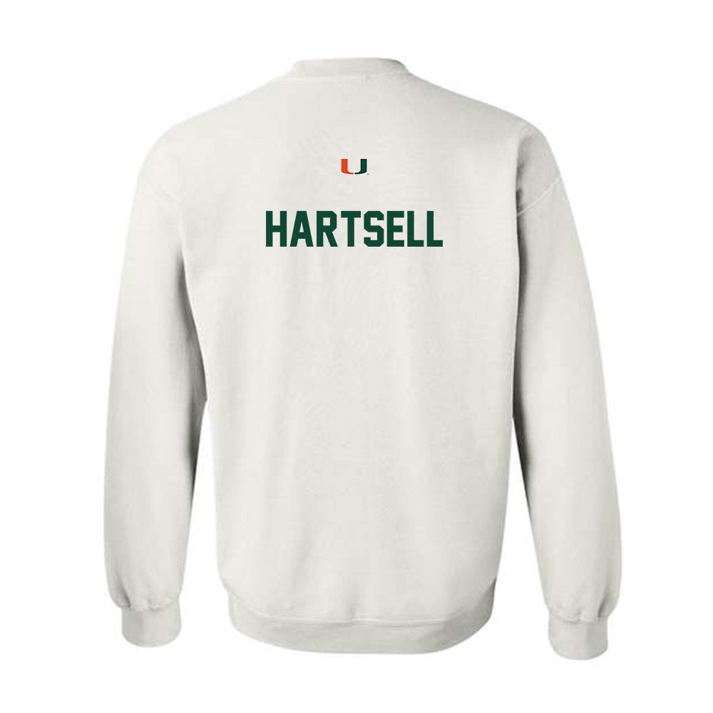 Miami - NCAA Dance Team : Ella Hartsell - Classic Shersey Crewneck Sweatshirt-1