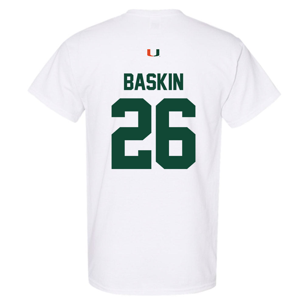 Miami - NCAA Women's Volleyball : Simone Baskin - Classic Shersey T-Shirt-1