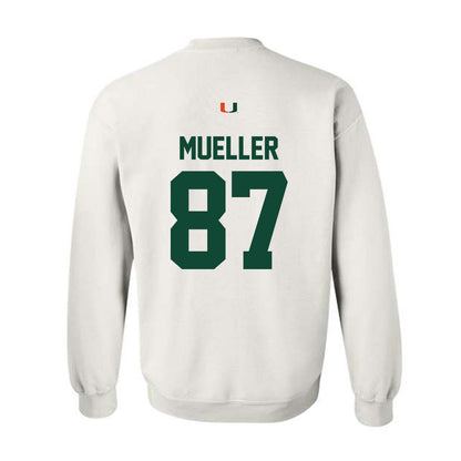 Miami - NCAA Football : Gavin Mueller - Classic Shersey Crewneck Sweatshirt-1