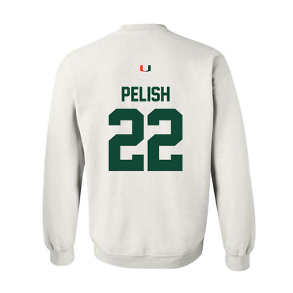 Miami - NCAA Women's Basketball : Simone Pelish - Classic Shersey Crewneck Sweatshirt