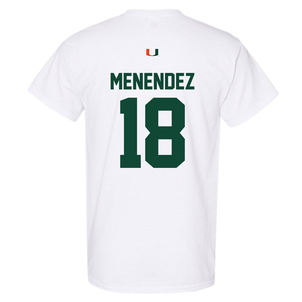 Miami - NCAA Baseball : Frank Menendez - Classic Shersey T-Shirt-1