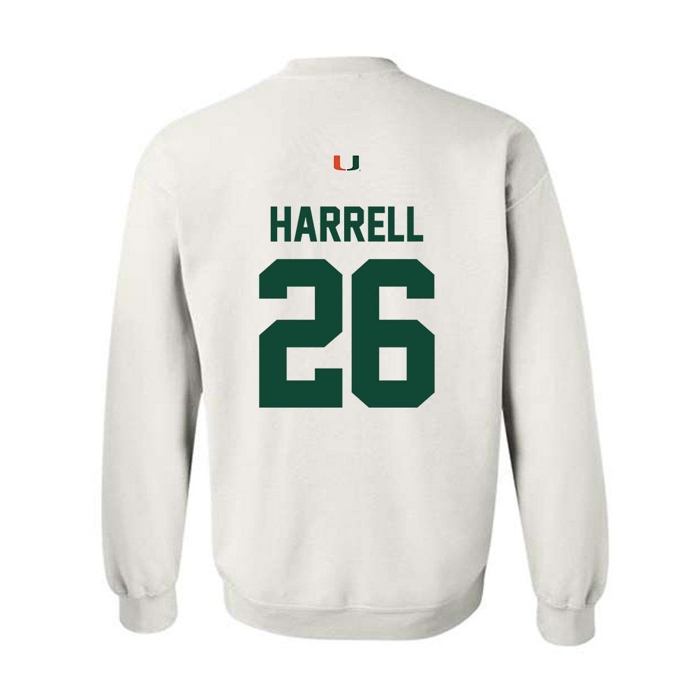 Miami - NCAA Women's Soccer : Dakota Harrell - Classic Shersey Crewneck Sweatshirt-1