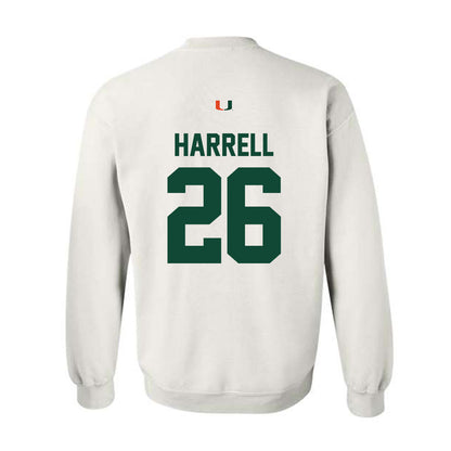 Miami - NCAA Women's Soccer : Dakota Harrell - Classic Shersey Crewneck Sweatshirt-1