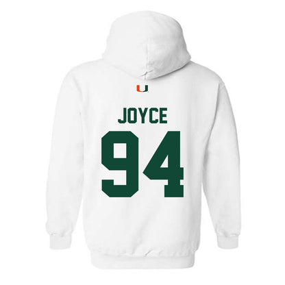 Miami - NCAA Football : Dylan Joyce - Classic Shersey Hooded Sweatshirt-1