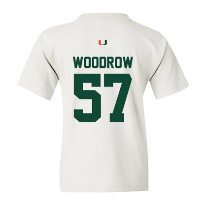 Miami - NCAA Football : Rhys Woodrow - Classic Shersey Youth T-Shirt-1