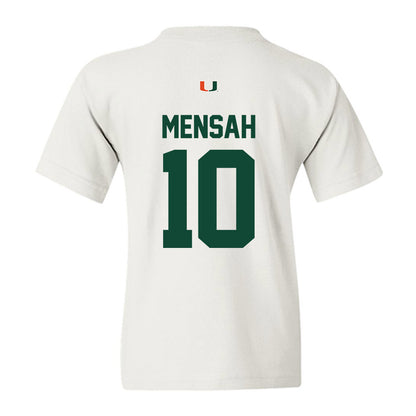 Miami - NCAA Football : Darian Mensah - Classic Shersey Youth T-Shirt-1