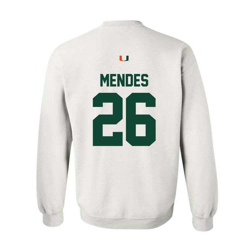 Miami - NCAA Women's Basketball : Dayana Mendes - Classic Shersey Crewneck Sweatshirt-1