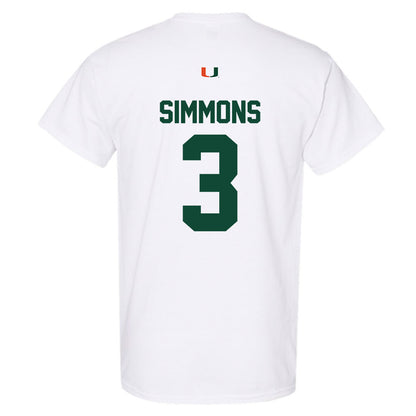 Miami - NCAA Women's Soccer : Noelle Simmons - Classic Shersey T-Shirt-1