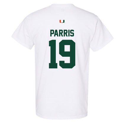 Miami - NCAA Football : Milan Parris - Classic Shersey T-Shirt-1