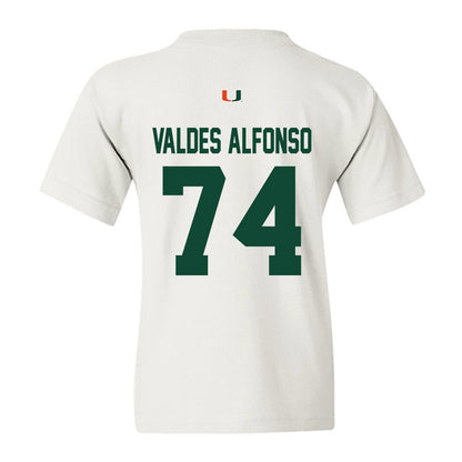 Miami - NCAA Football : Yerovi Valdes Alfonso - Classic Shersey Youth T-Shirt-1