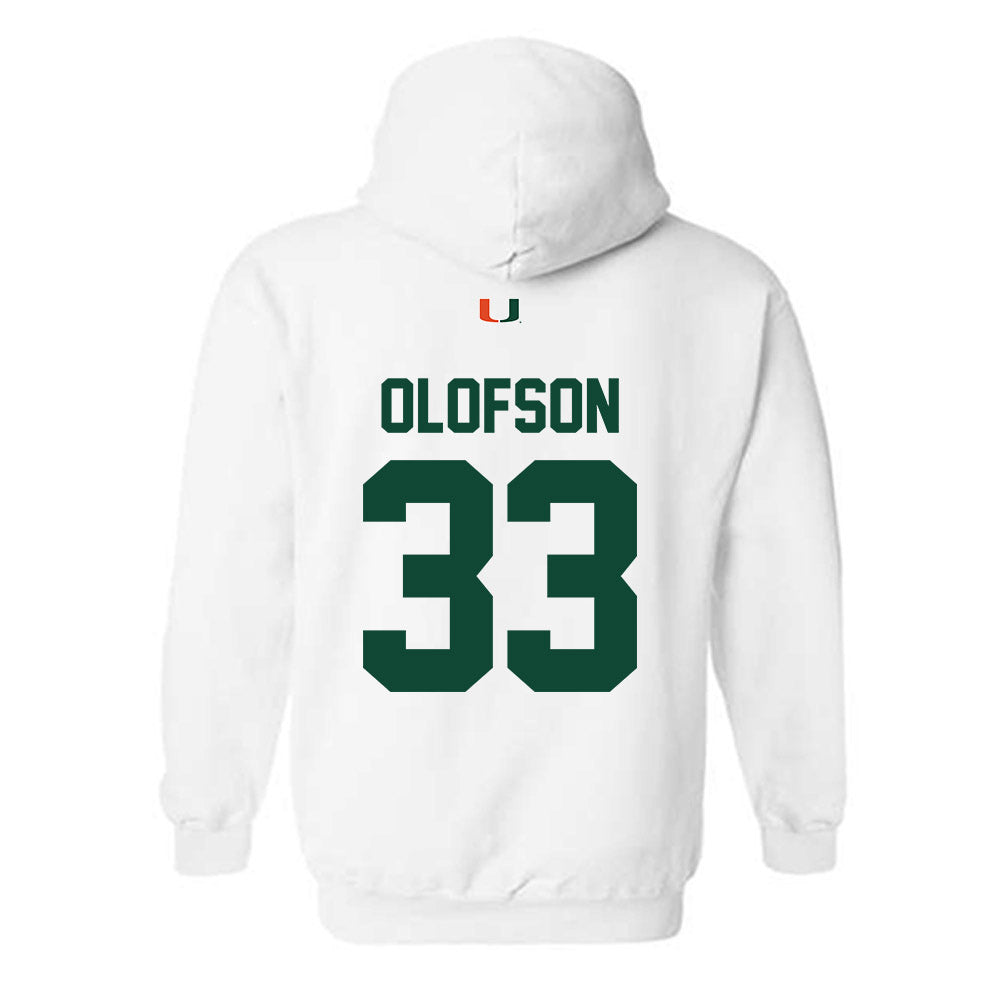 Miami - NCAA Women's Soccer : Atlee Olofson - Classic Shersey Hooded Sweatshirt-1