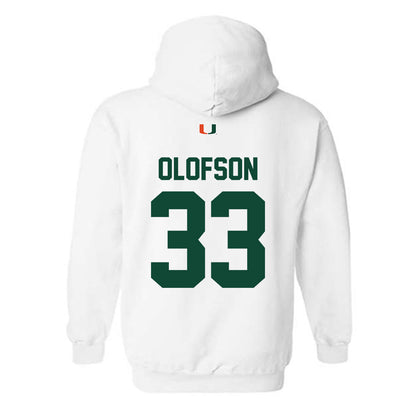 Miami - NCAA Women's Soccer : Atlee Olofson - Classic Shersey Hooded Sweatshirt-1