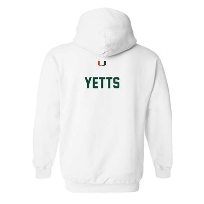 Miami - NCAA Cheerleading : Bella Yetts - Classic Shersey Hooded Sweatshirt-1