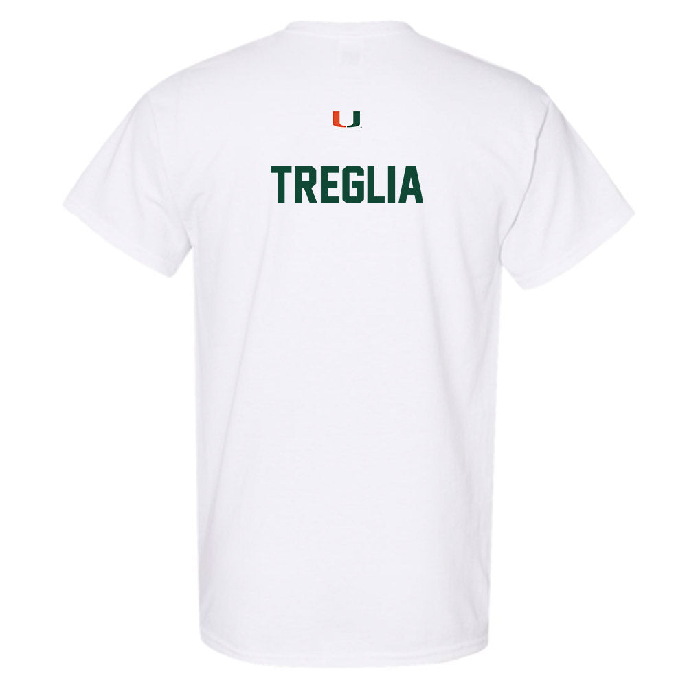 Miami - NCAA Women's Swimming & Diving : Leah Treglia - Classic Shersey T-Shirt-1