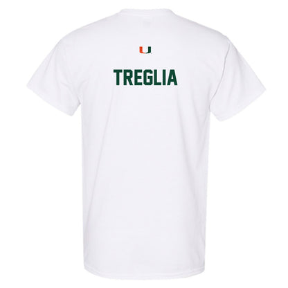Miami - NCAA Women's Swimming & Diving : Leah Treglia - Classic Shersey T-Shirt-1