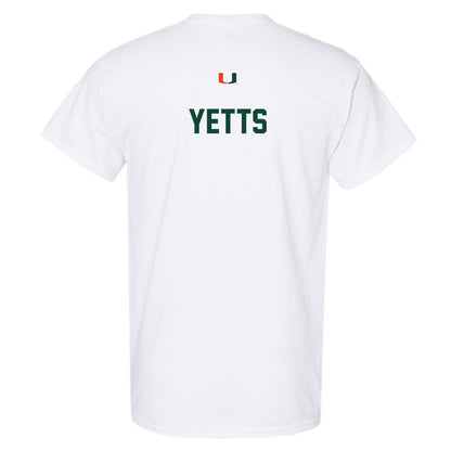 Miami - NCAA Cheerleading : Bella Yetts - Classic Shersey T-Shirt-1