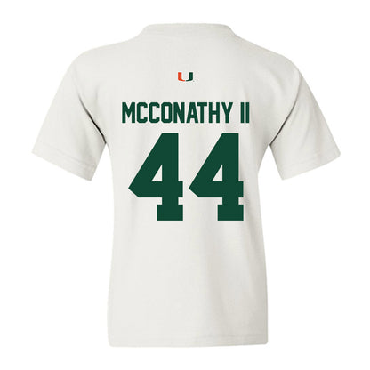 Miami - NCAA Football : Cole McConathy II - Classic Shersey Youth T-Shirt-1