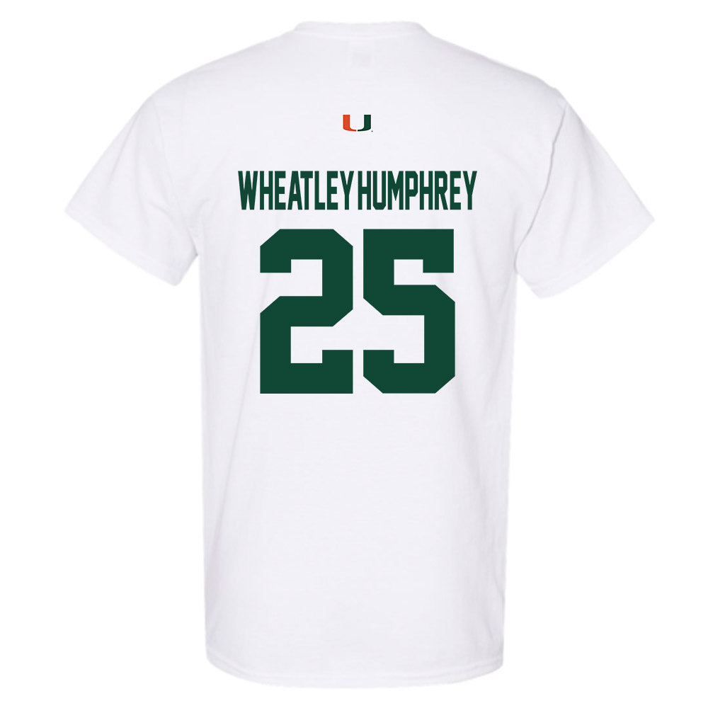 Miami - NCAA Football : Chris Wheatley-Humphrey - Classic Shersey T-Shirt-1