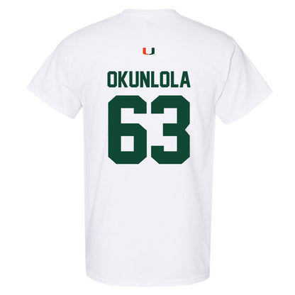 Miami - NCAA Football : Samson Okunlola - Classic Shersey T-Shirt-1