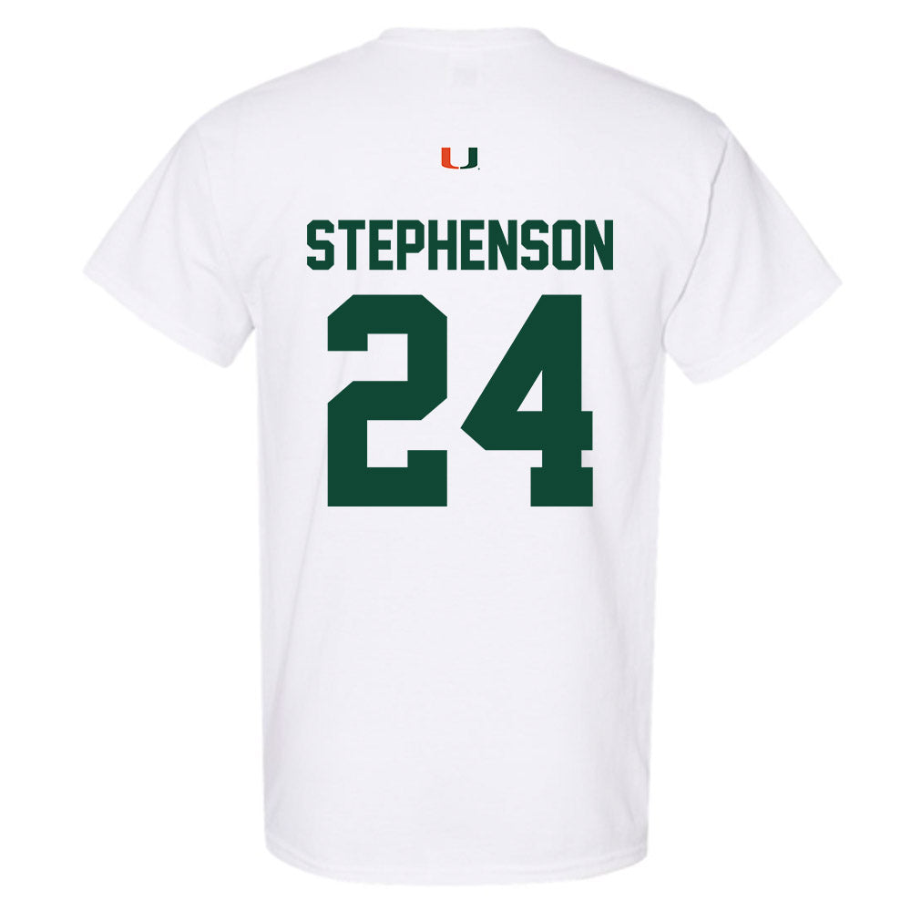 Miami - NCAA Women's Soccer : Alyssa Stephenson - Classic Shersey T-Shirt-1