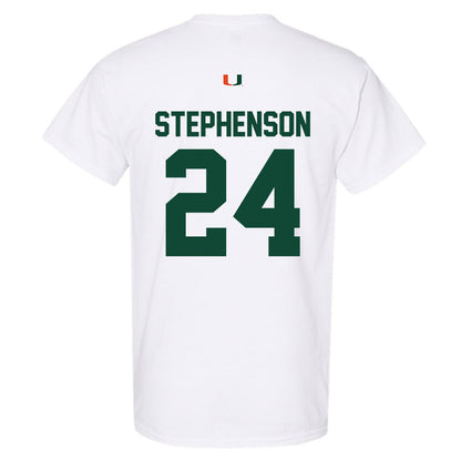 Miami - NCAA Women's Soccer : Alyssa Stephenson - Classic Shersey T-Shirt-1