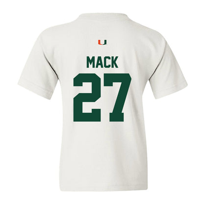 Miami - NCAA Football : Ryan Mack - Classic Shersey Youth T-Shirt-1