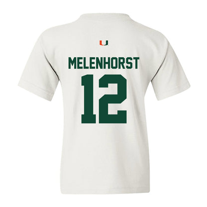Miami - NCAA Women's Soccer : Teegan Melenhorst - Classic Shersey Youth T-Shirt-1