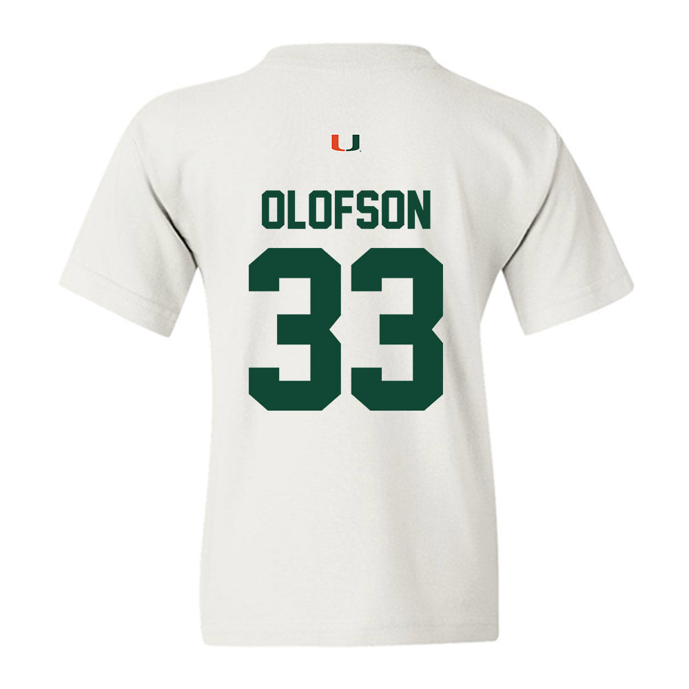 Miami - NCAA Women's Soccer : Atlee Olofson - Classic Shersey Youth T-Shirt-1