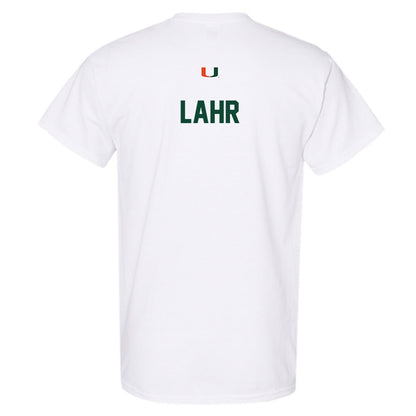 Miami - NCAA Women's Swimming & Diving : Carly Lahr - Classic Shersey T-Shirt-1