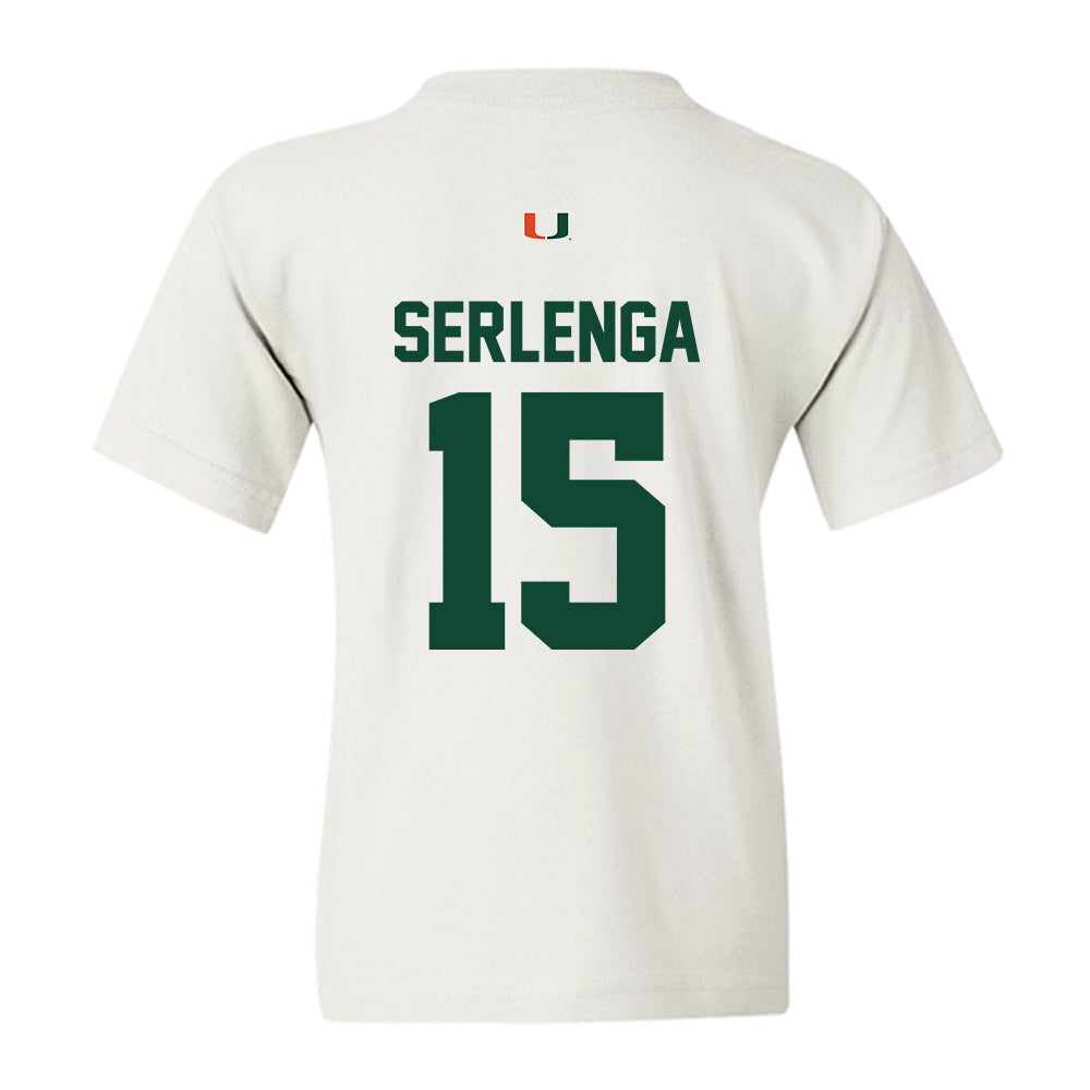 Miami - NCAA Women's Soccer : Allie Serlenga - Classic Shersey Youth T-Shirt-1