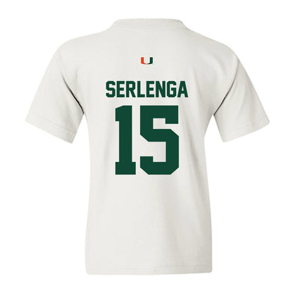 Miami - NCAA Women's Soccer : Allie Serlenga - Classic Shersey Youth T-Shirt-1