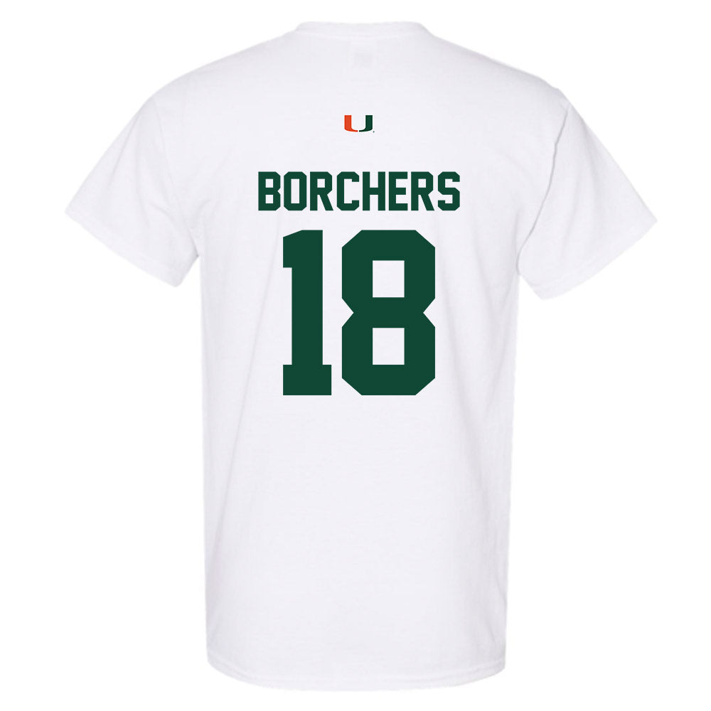 Miami - NCAA Football : Joe Borchers - Classic Shersey T-Shirt-1