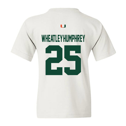 Miami - NCAA Football : Chris Wheatley-Humphrey - Classic Shersey Youth T-Shirt-1