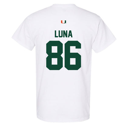 Miami - NCAA Football : Kolby Luna - Classic Shersey T-Shirt-1