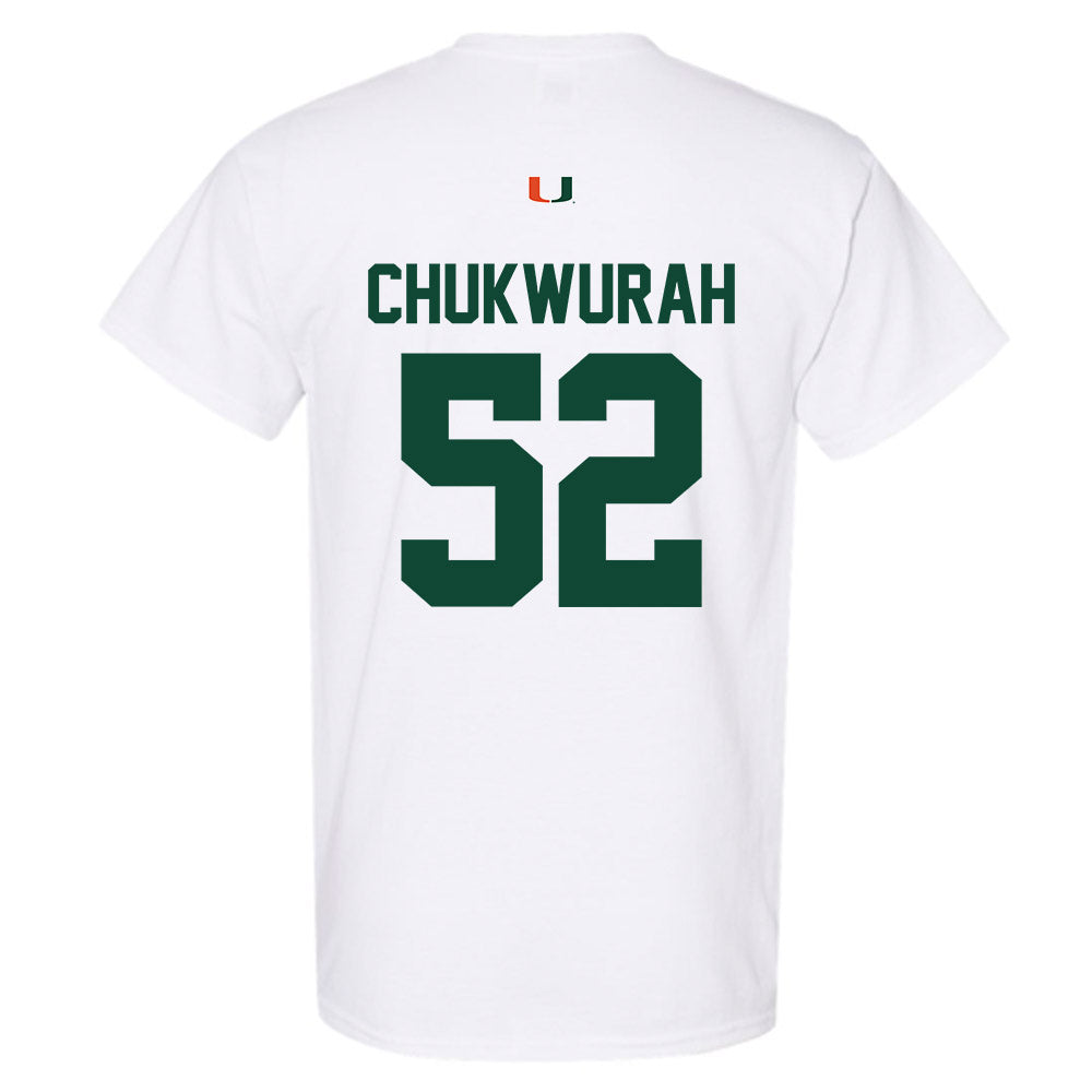 Miami - NCAA Football : Isaac Chukwurah - Classic Shersey T-Shirt-1
