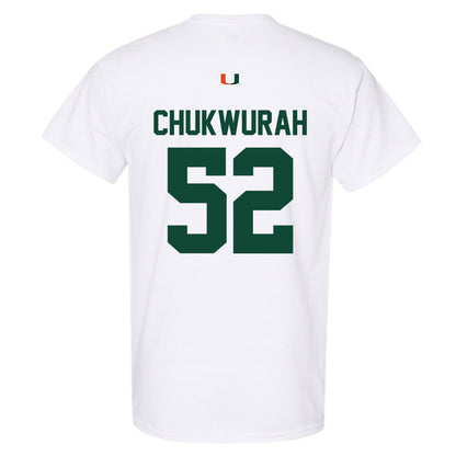 Miami - NCAA Football : Isaac Chukwurah - Classic Shersey T-Shirt-1