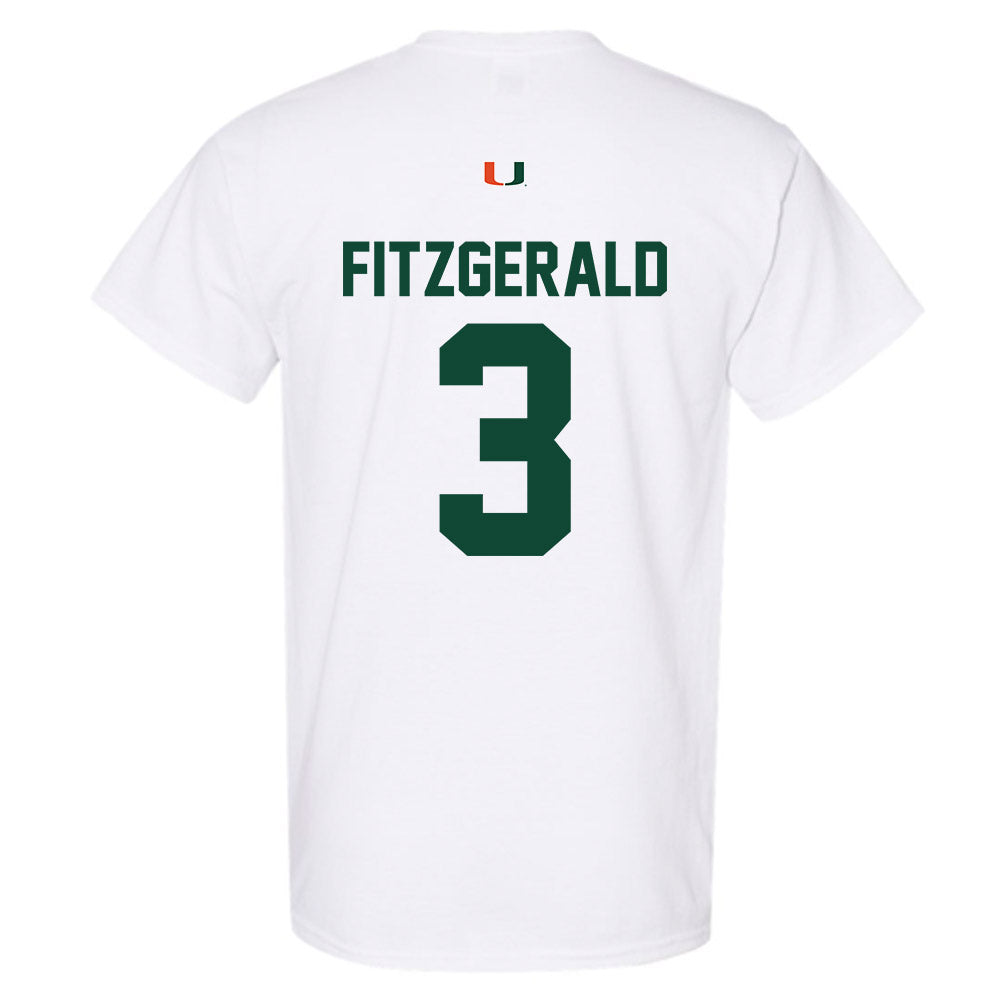 Miami - NCAA Football : Bryce Fitzgerald - Classic Shersey T-Shirt-1