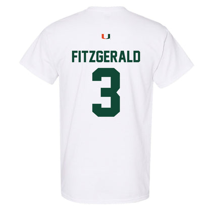 Miami - NCAA Football : Bryce Fitzgerald - Classic Shersey T-Shirt-1