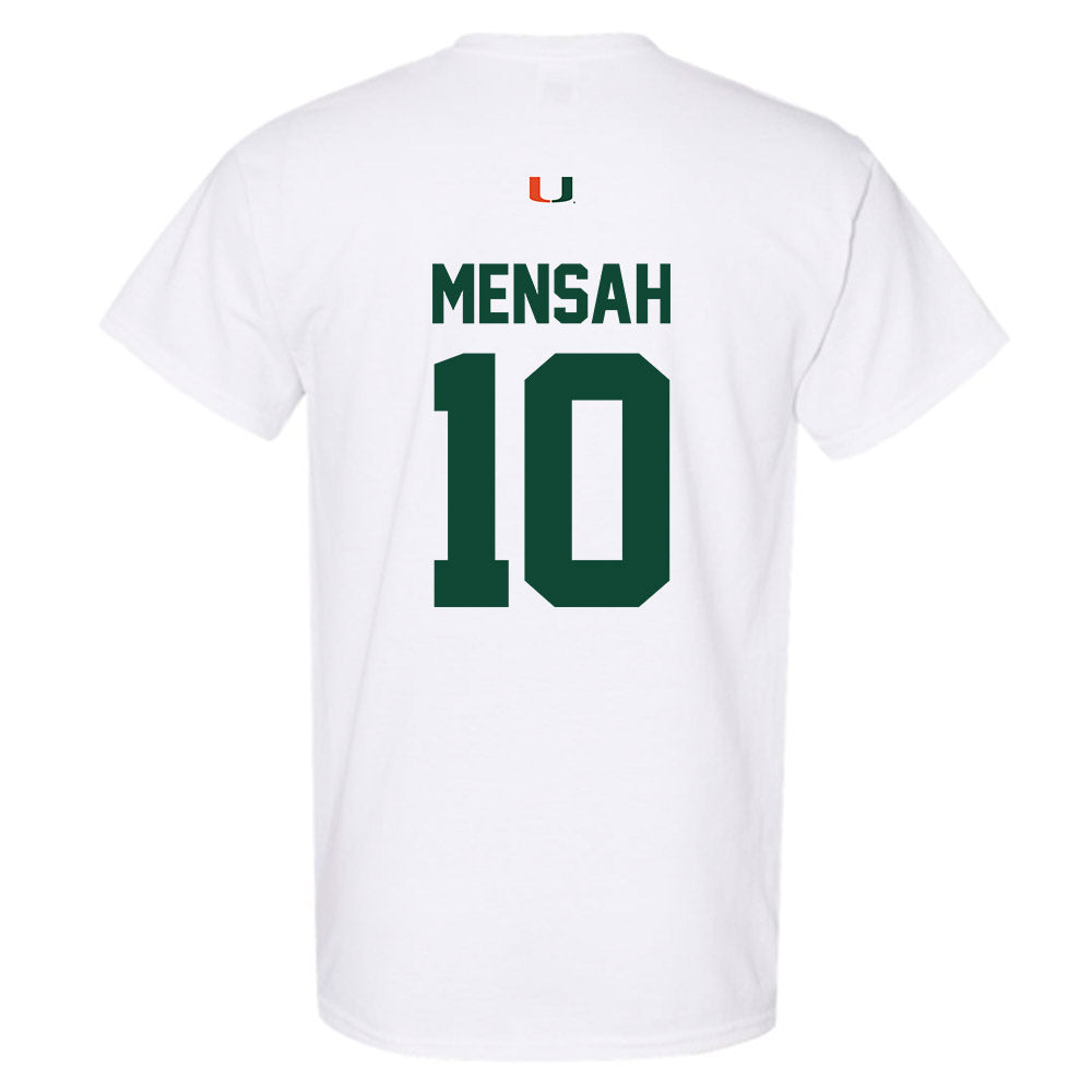 Miami - NCAA Football : Darian Mensah - Classic Shersey T-Shirt-1