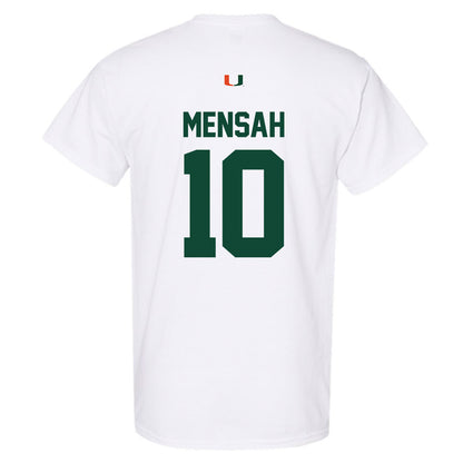 Miami - NCAA Football : Darian Mensah - Classic Shersey T-Shirt-1