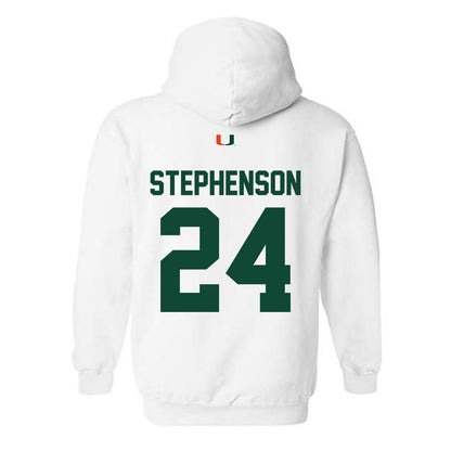 Miami - NCAA Women's Soccer : Alyssa Stephenson - Classic Shersey Hooded Sweatshirt-1