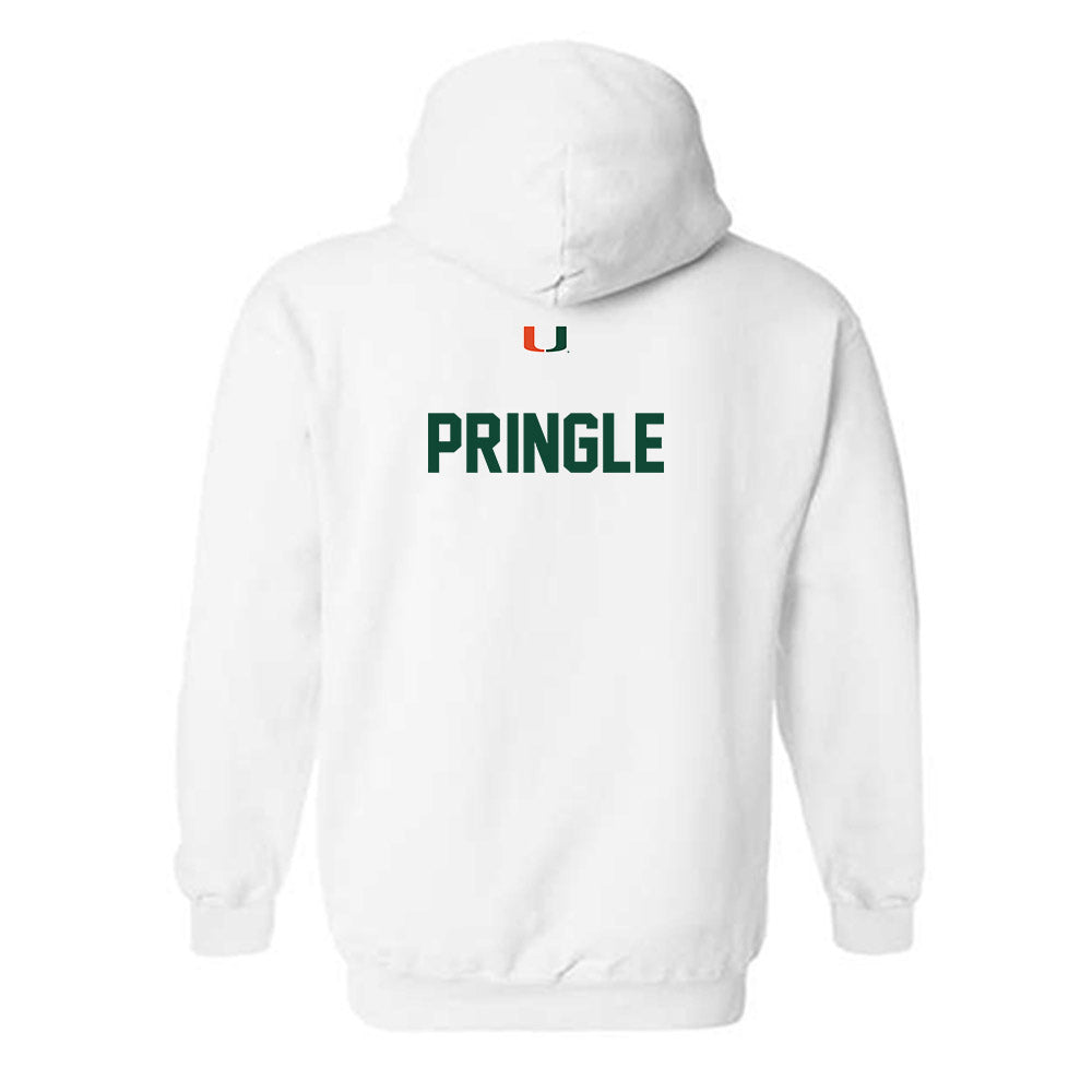 Miami - NCAA Women's Track & Field : Jocelyn Pringle - Classic Shersey Hooded Sweatshirt-1