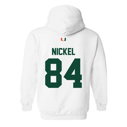 Miami - NCAA Football : Jack Nickel - Classic Shersey Hooded Sweatshirt-1
