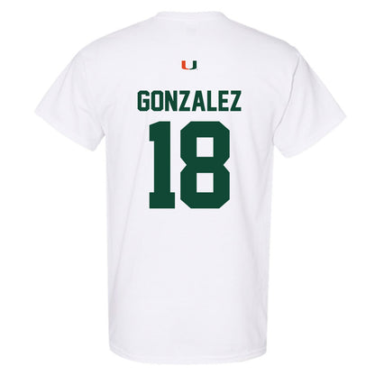 Miami - NCAA Football : Vinny Gonzalez - Classic Shersey T-Shirt-1