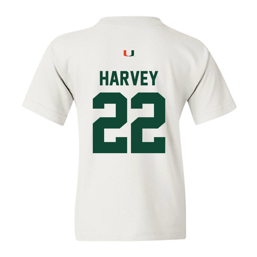 Miami - NCAA Women's Volleyball : Asia Harvey - Classic Shersey Youth T-Shirt-1