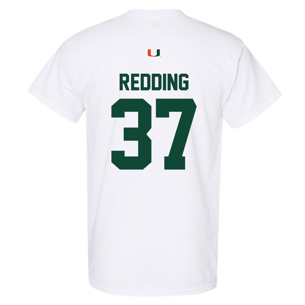 Miami - NCAA Football : Cortez Redding - Classic Shersey T-Shirt-1