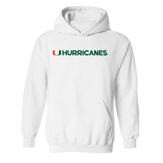 Miami - NCAA Women's Volleyball : Denitsa Angelova - Classic Shersey Hooded Sweatshirt-0